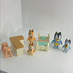 Bluey and Friends Playset from Bluey’s Family Home Playset.